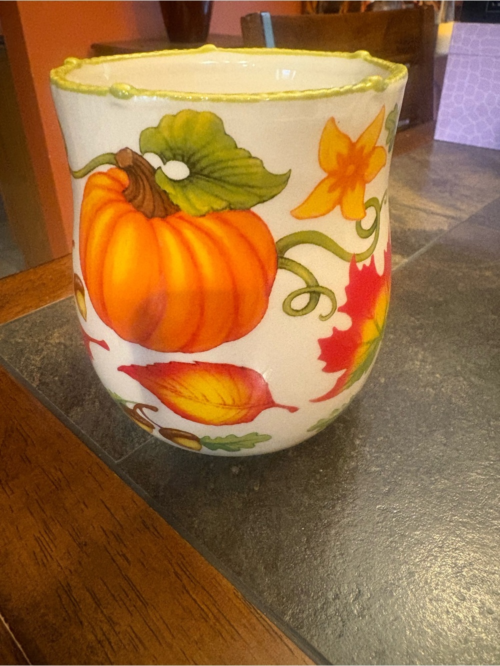Temp-Tations 1 Quart Crock - Harvest Mix Pattern
